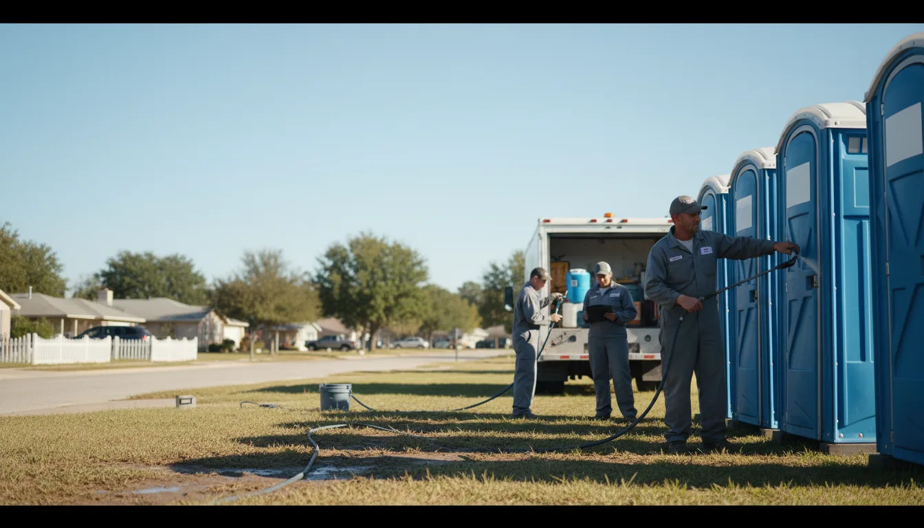 Long-Term Portable Toilet Rental in Hay Springs, NE near me